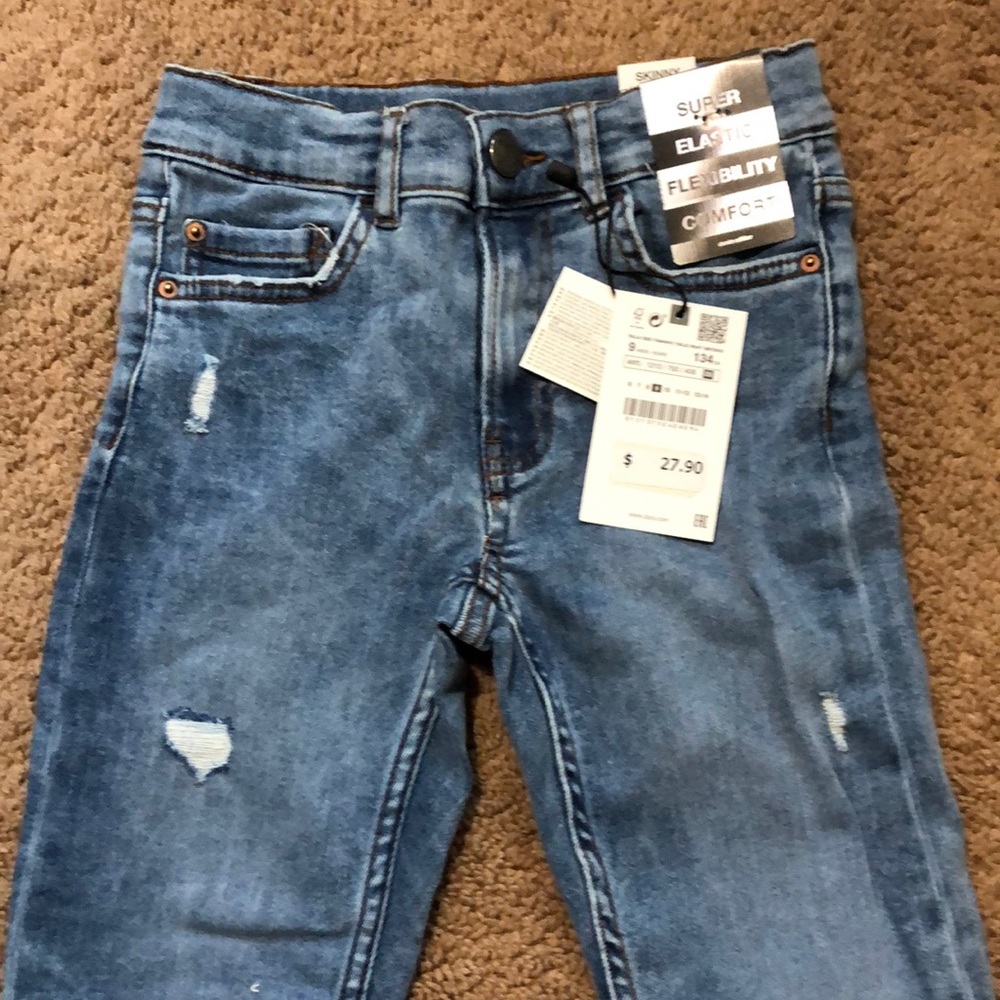 Boys Zara Skinny Jeans size9